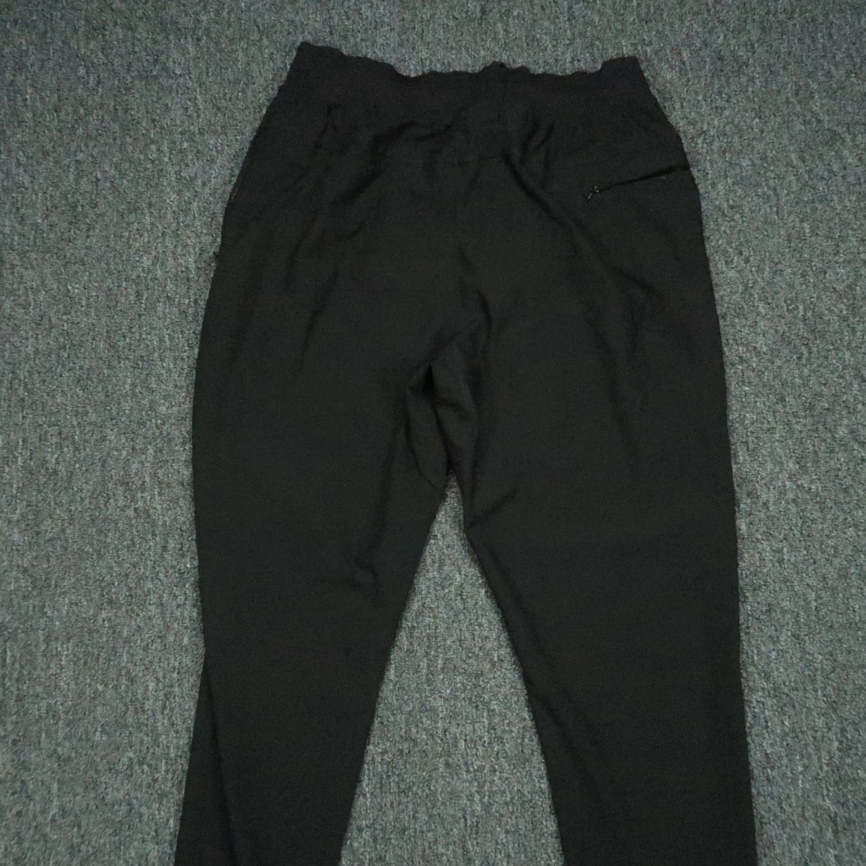 Vintage Birddogs Pants Mens Large Black Stretch Joggers Zip Pockets Performance Size US 33 - 4 Thumbnail