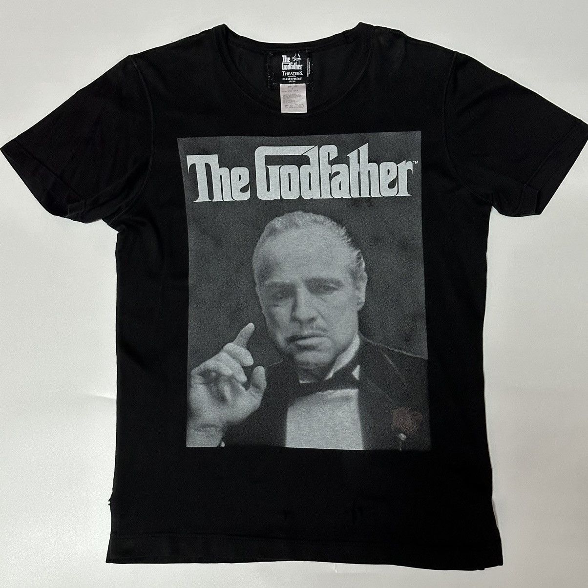image of Movie Masterminds Japan The Godfather T-Shirt in Black, Men's (Size Small)