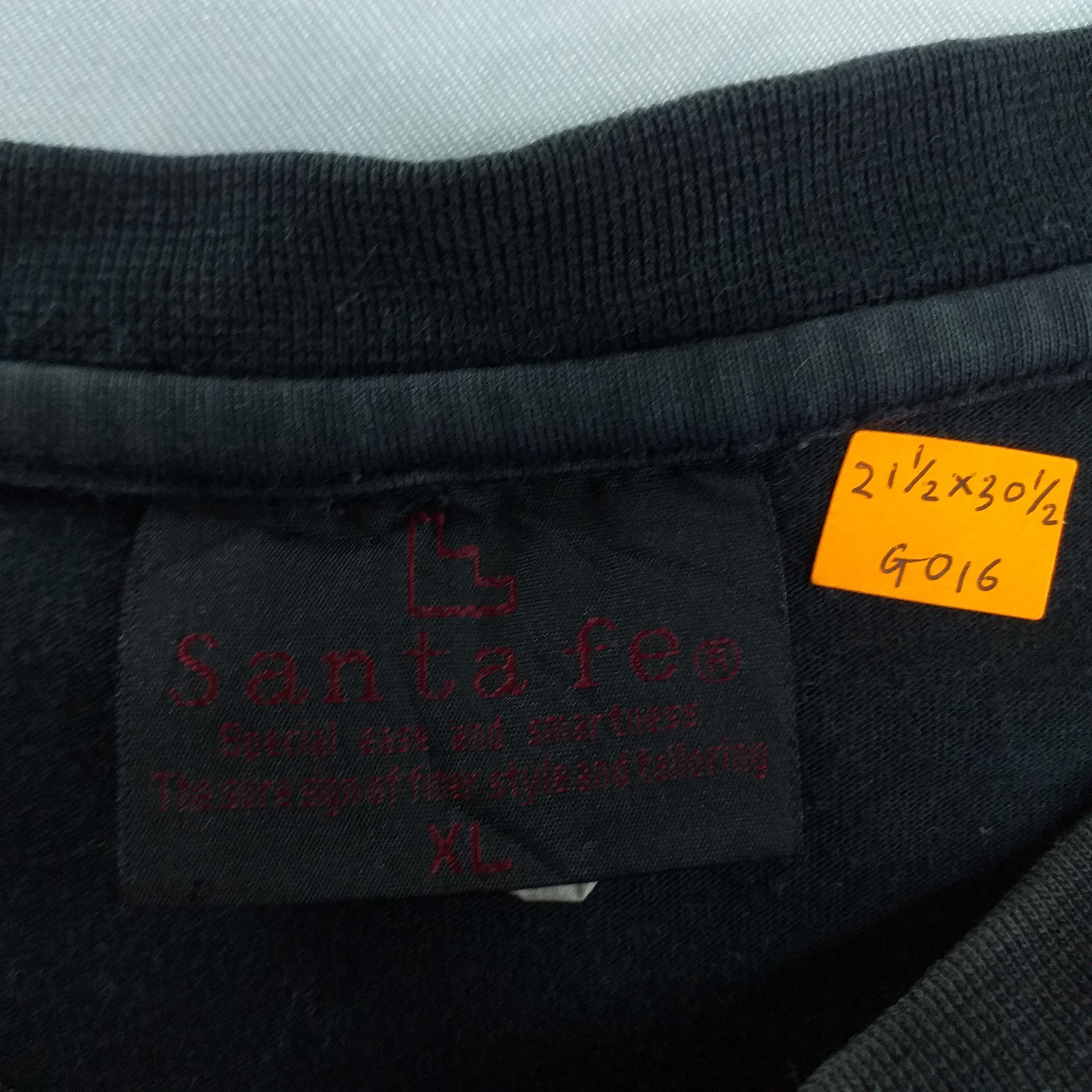 Japanese Brand Vintage Santafe Big Spell Out T Shirt Large -G016 Size US L / EU 52-54 / 3 - 6 Thumbnail