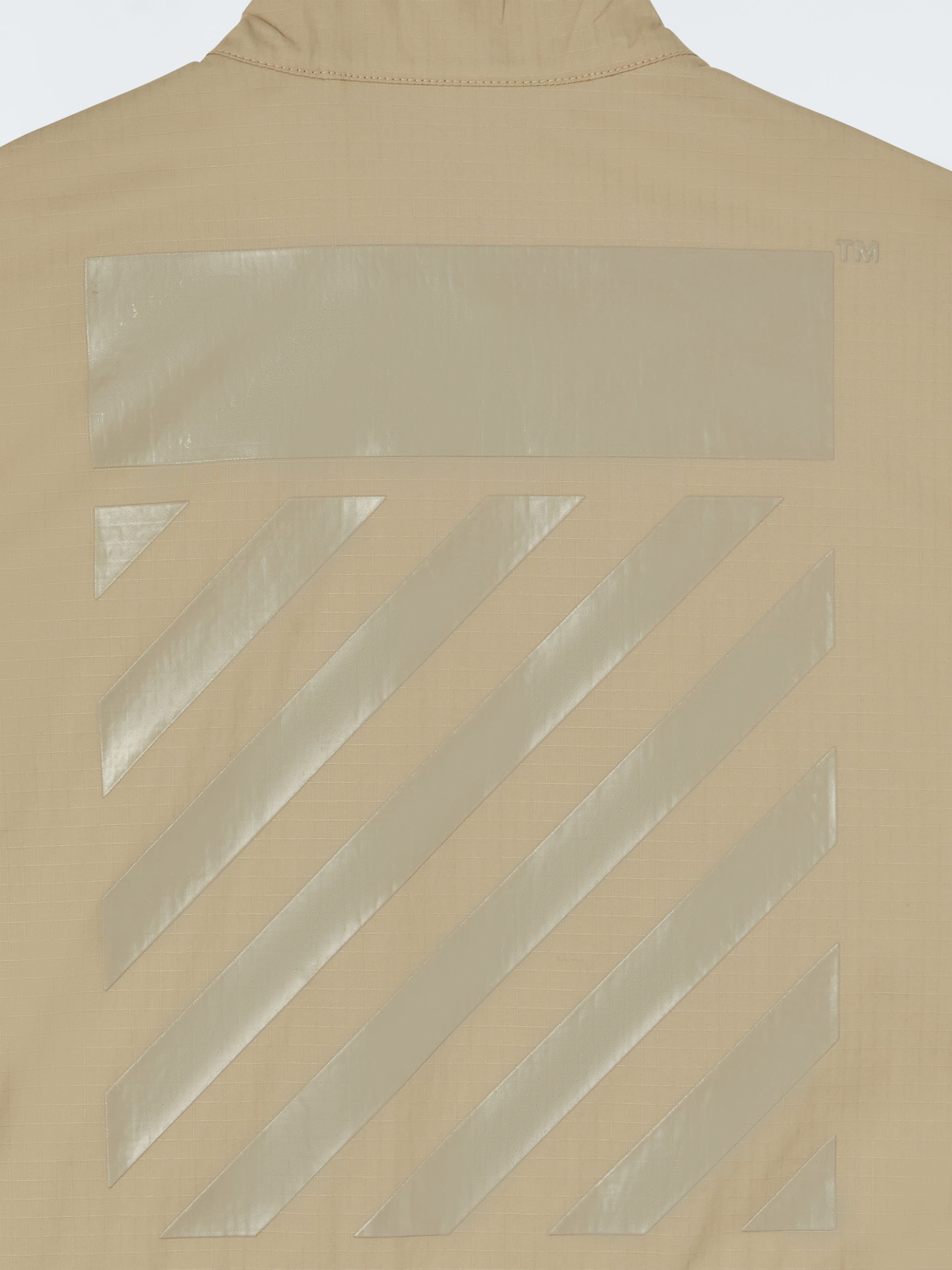 Off-White o1gr1nt1124 Diag Tab Field Jacket in Dark Sand Size US S / EU 44-46 / 1 - 3 Thumbnail