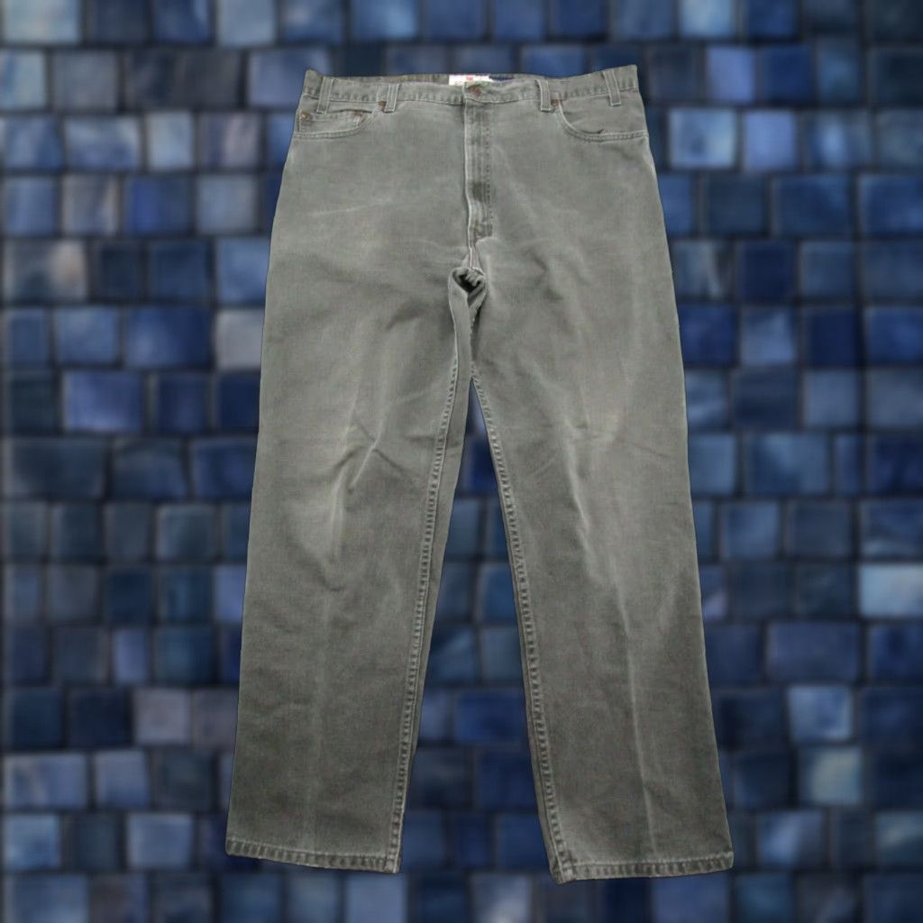 Levi's VINTAGE Levi's 540 Jeans Men 40x30 Green USA Denim Relaxed 90s Skater Style Straight Fits Size US 40 / EU 56 - 1 Thumbnail