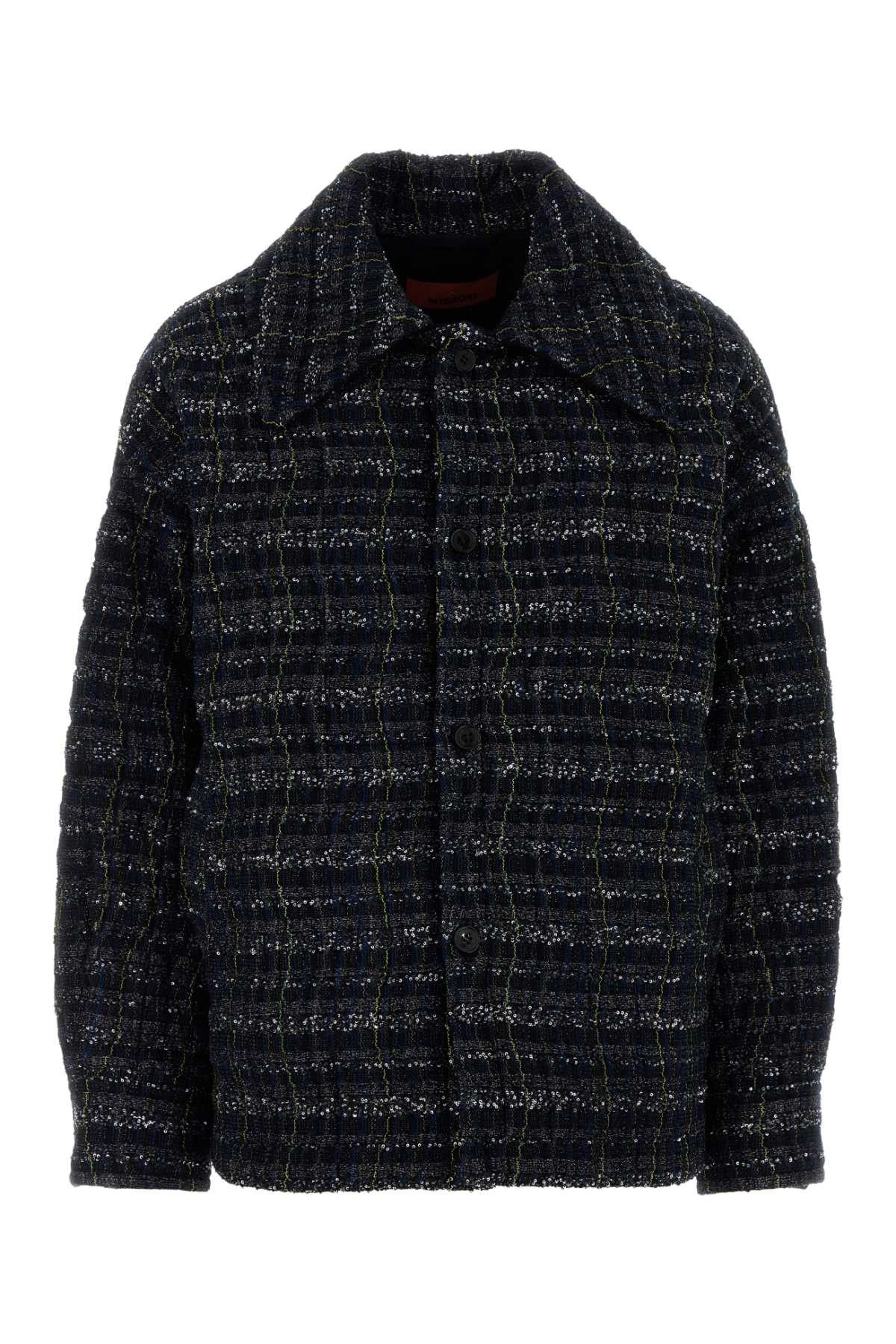 Missoni Multicolor Tweed Jacket Size S / US 4 / IT 40 - 1 Thumbnail