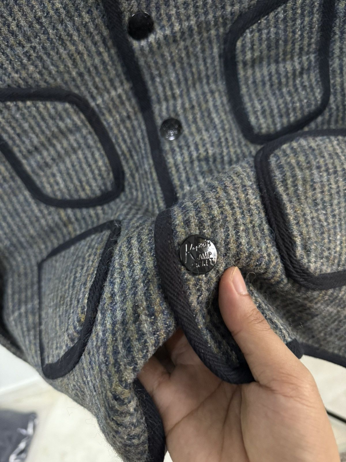 Kapital Kapital Wool-Hemp "Kamp" Hooded Jacket Size US XS / EU 42 / 0 - 6 Thumbnail