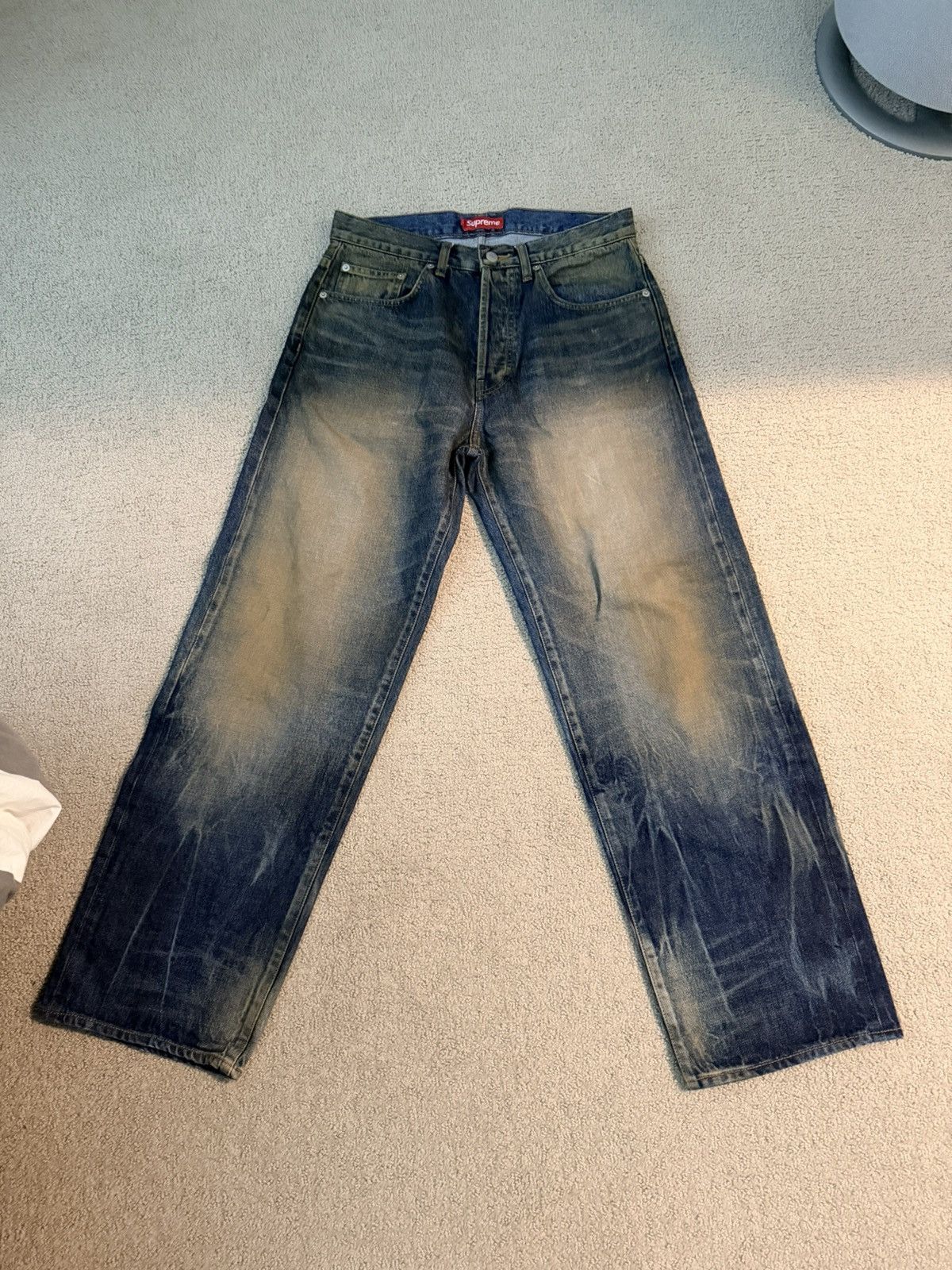 Supreme Supreme Loose Fit Selvedge Jean Size US 30 / EU 46 - 5 Thumbnail