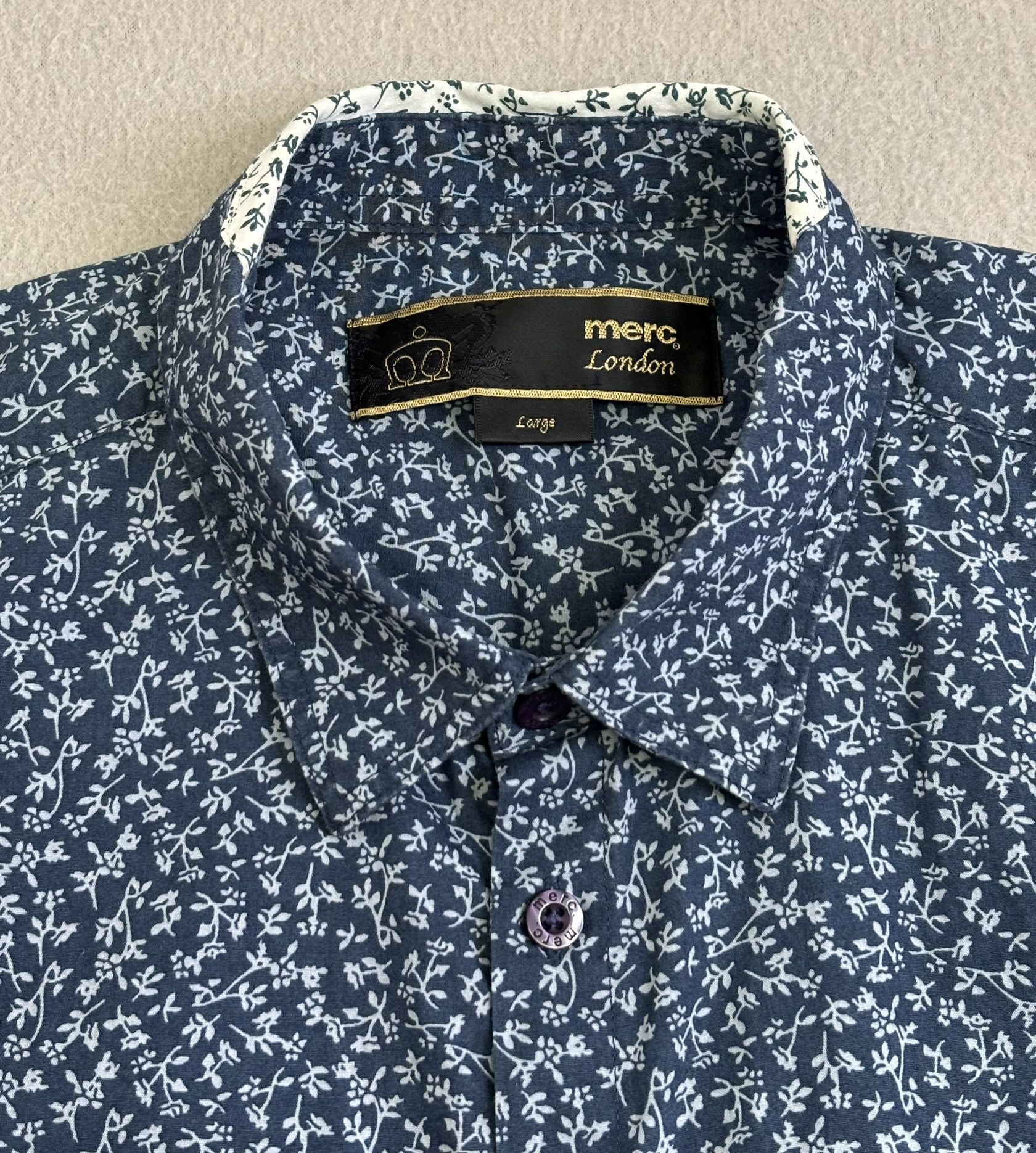 Merc Merc London shirt size L Size US L / EU 52-54 / 3 - 10 Thumbnail