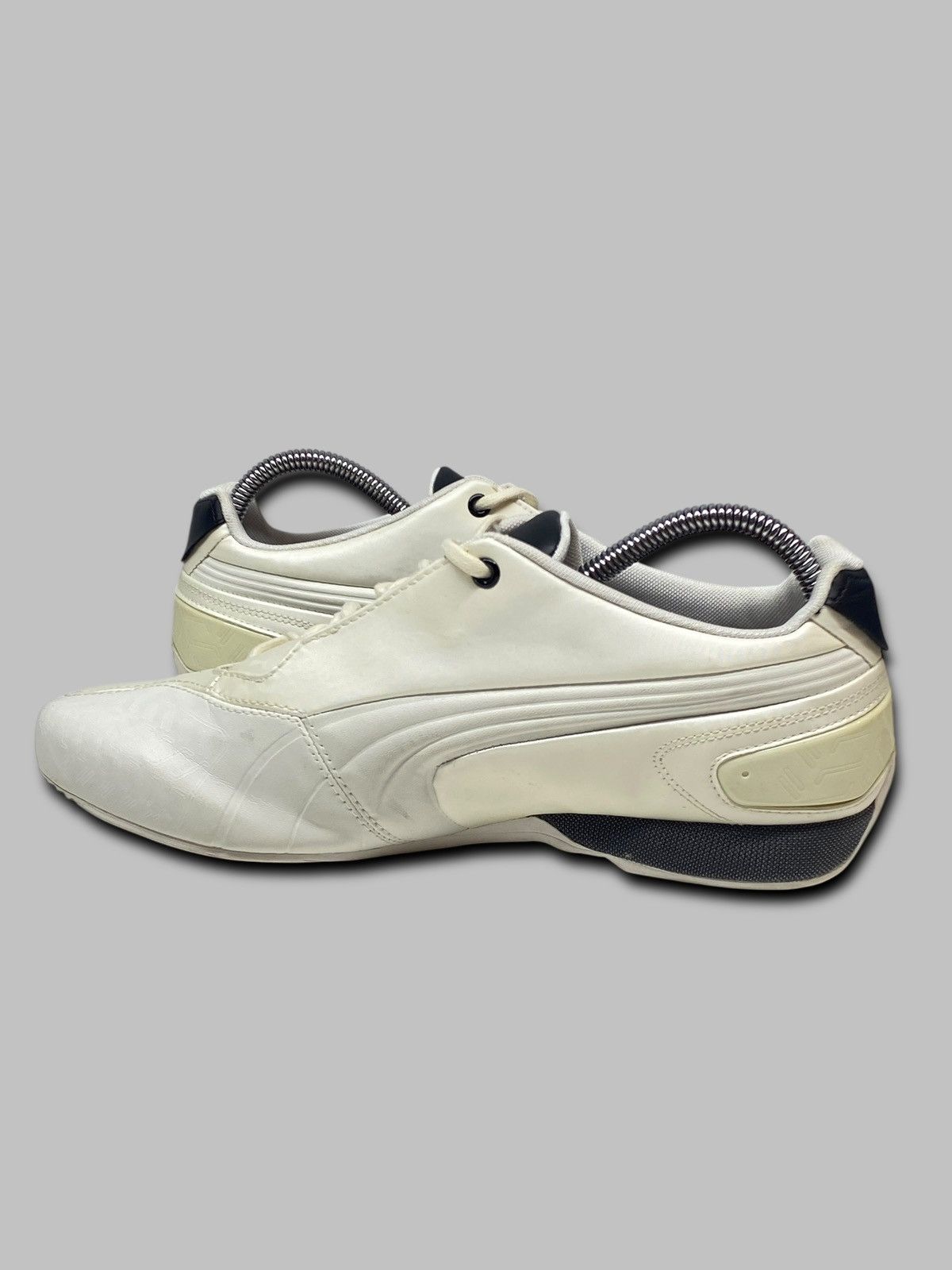 Puma PUMA SPEEDCAT 2000s VINTAGE WHITE LEATHER SNEAKERS Size US 8.5 / EU 41-42 - 3 Thumbnail