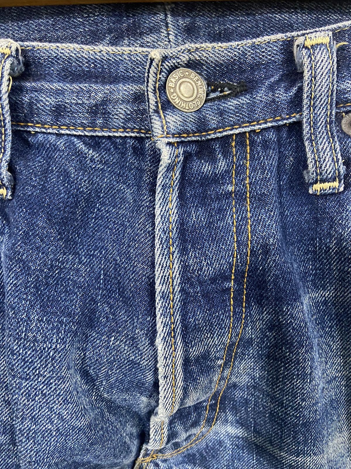Denime × Japanese Brand Denime distressed selvedge Japan jeans Size US 31 - 5 Thumbnail