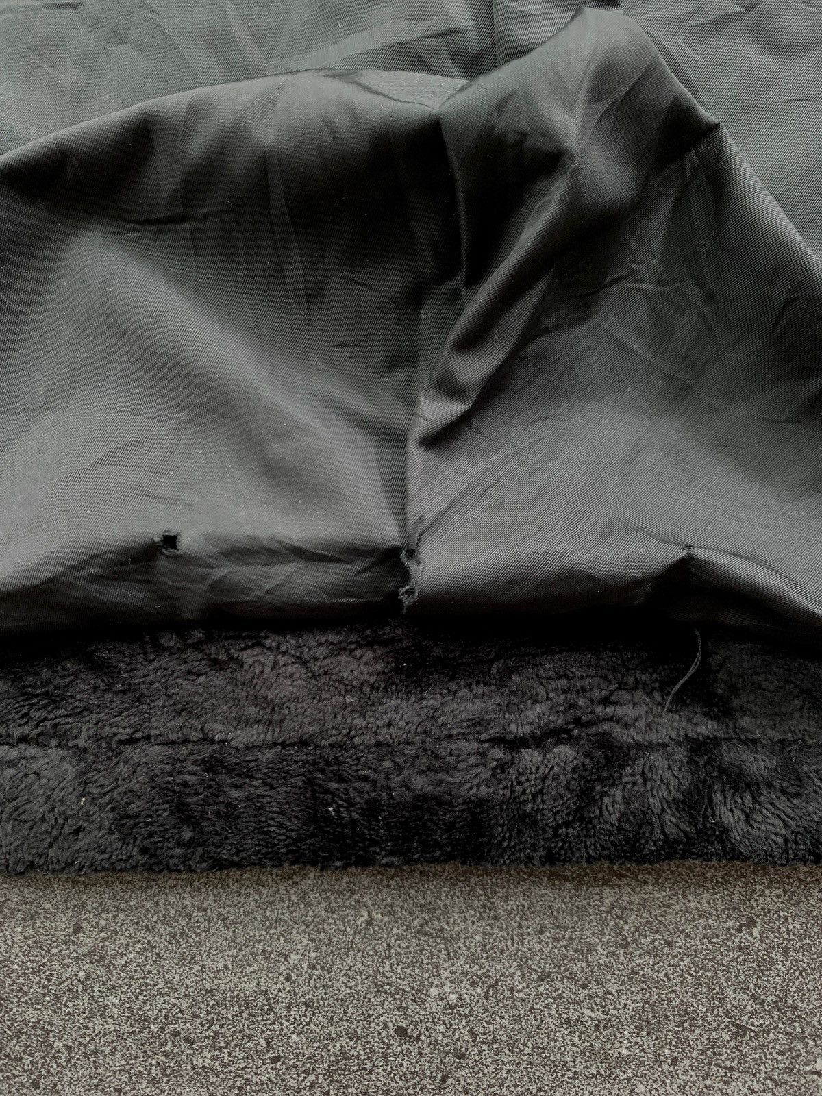 Comme des Garcons FREE TAX! 1991 Heavy Wool Fur Collared Coat Jacket Size US M / EU 48-50 / 2 - 7 Thumbnail