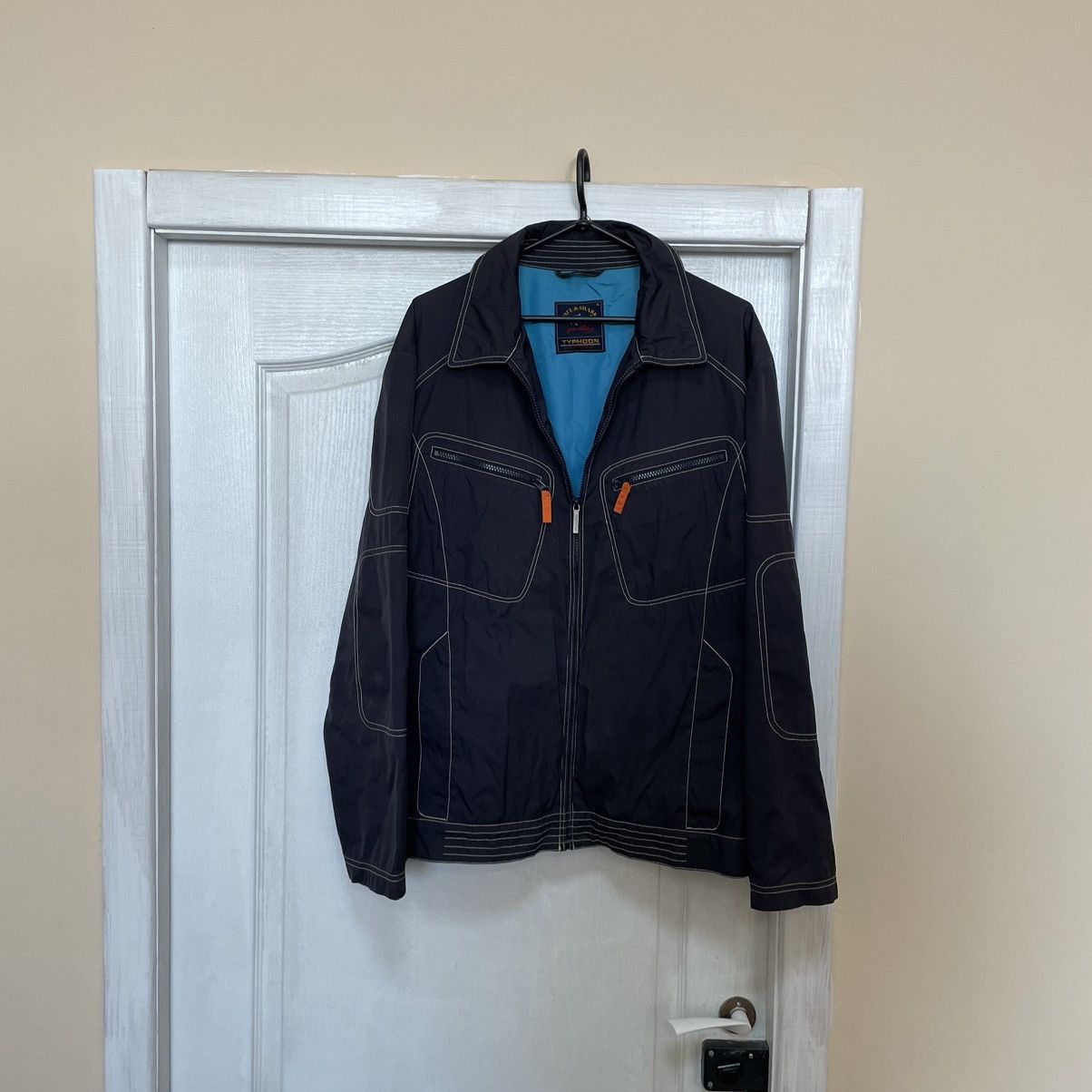 Paul & Shark × Vintage Paul Shark Yachting Typhoon 20000 WaterShed jacket bomber Size US XL / EU 56 / 4 - 1 Thumbnail