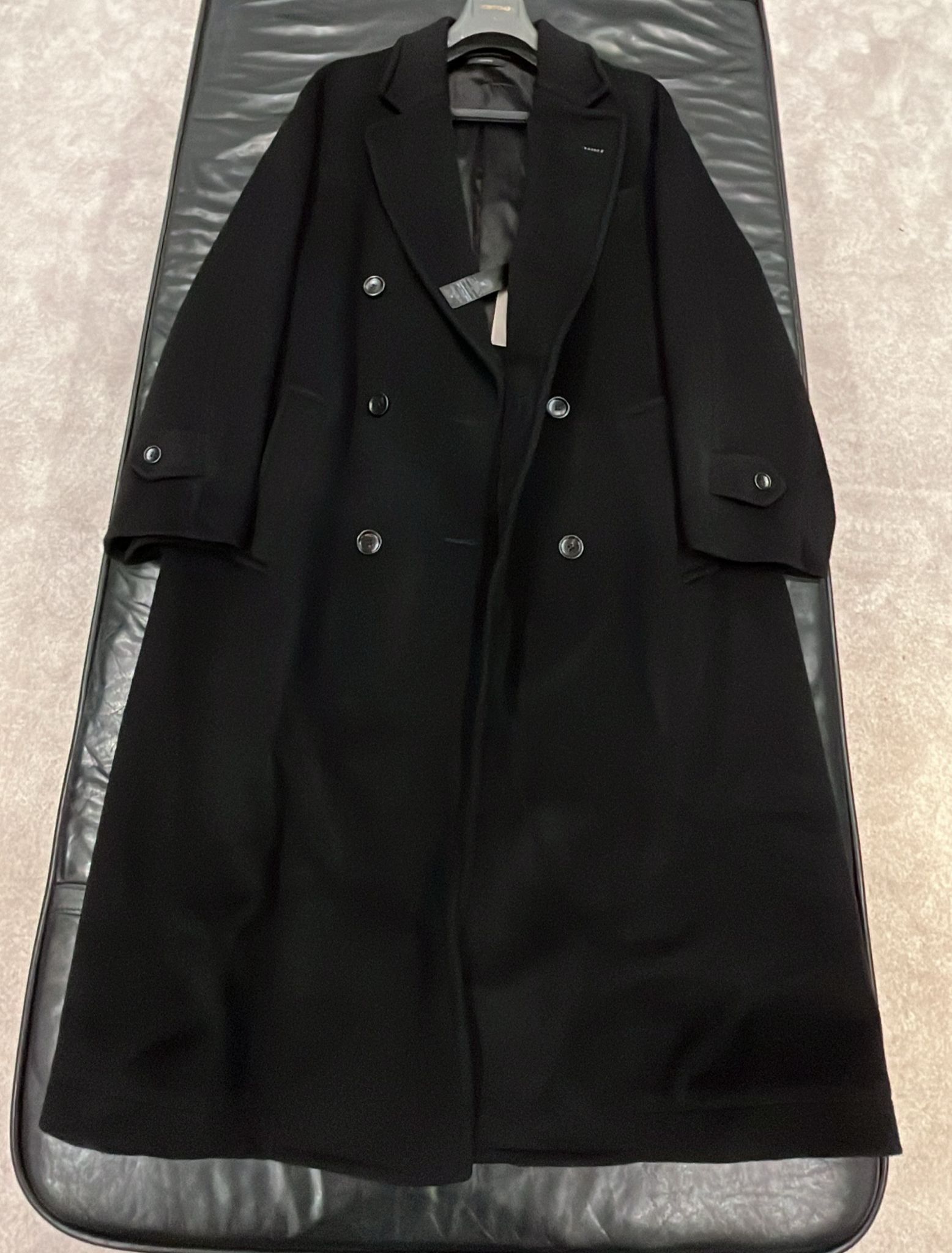 Tom Ford o1loc1c1124 OCL002 Long Coat in Black Size US M / EU 48-50 / 2 - 1 Thumbnail
