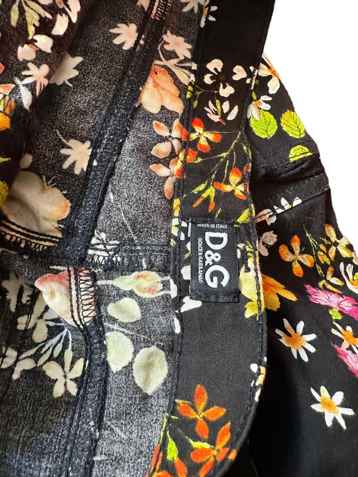 Dolce & Gabbana 2000’s Floral Flower Light Summer Cargo Size US 30 / EU 46 - 8 Thumbnail