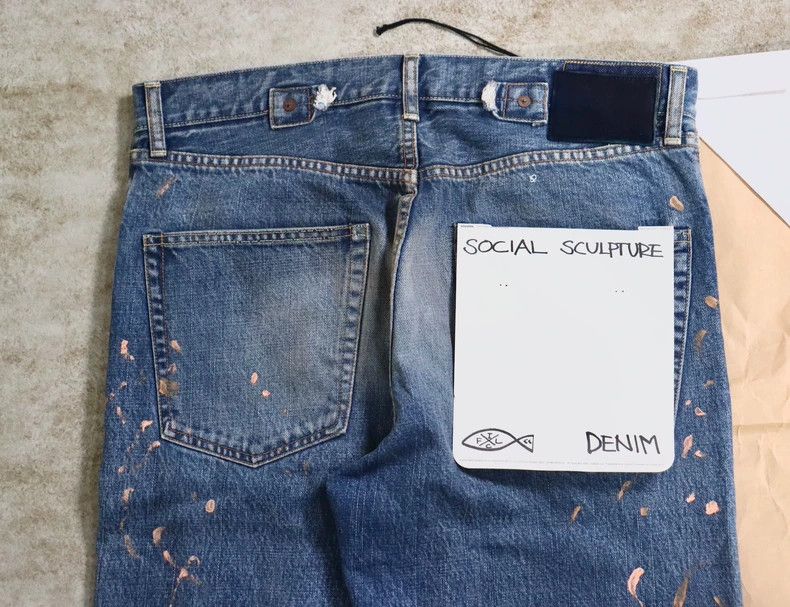 Visvim visvim size W34L30 24aw SOCIAL SCULPTURE 01 WIDE DAMAGED-4 Size US 34 / EU 50 - 5 Thumbnail