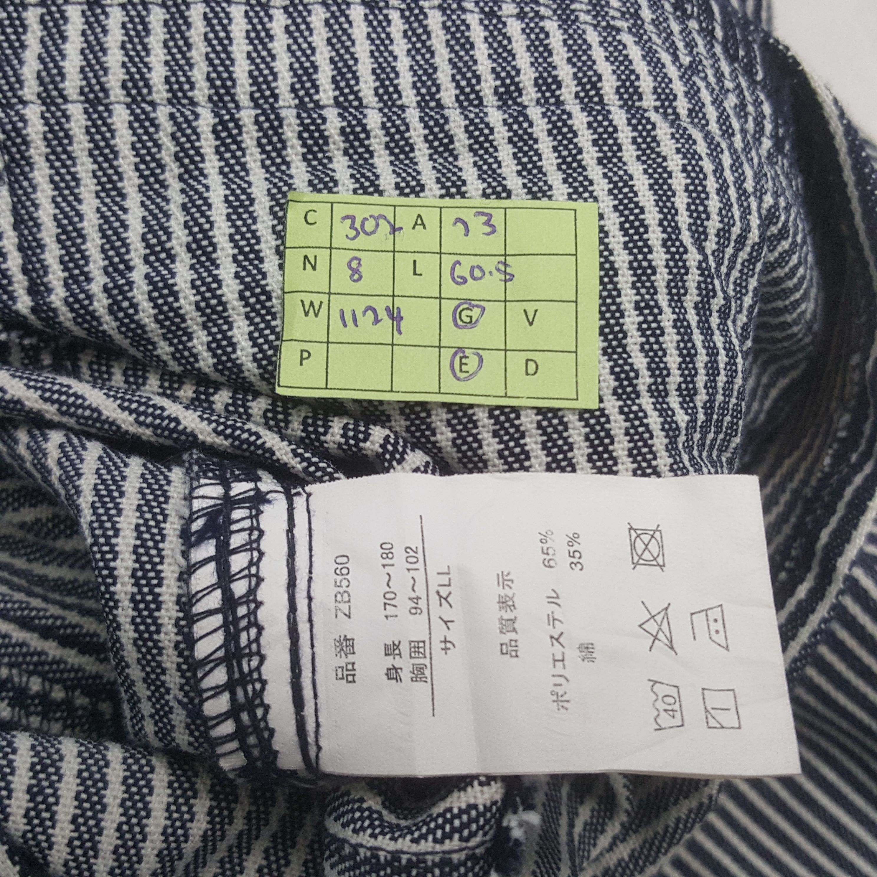 Japanese Brand Vintage Blue B Custom Hysteric Coverall Jacket C302N8 Size US L / EU 52-54 / 3 - 10 Thumbnail