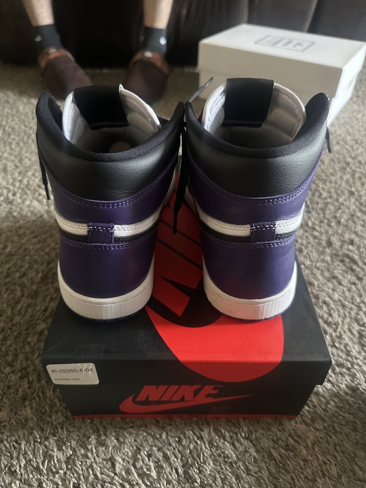Jordan 1 “Court Purple”