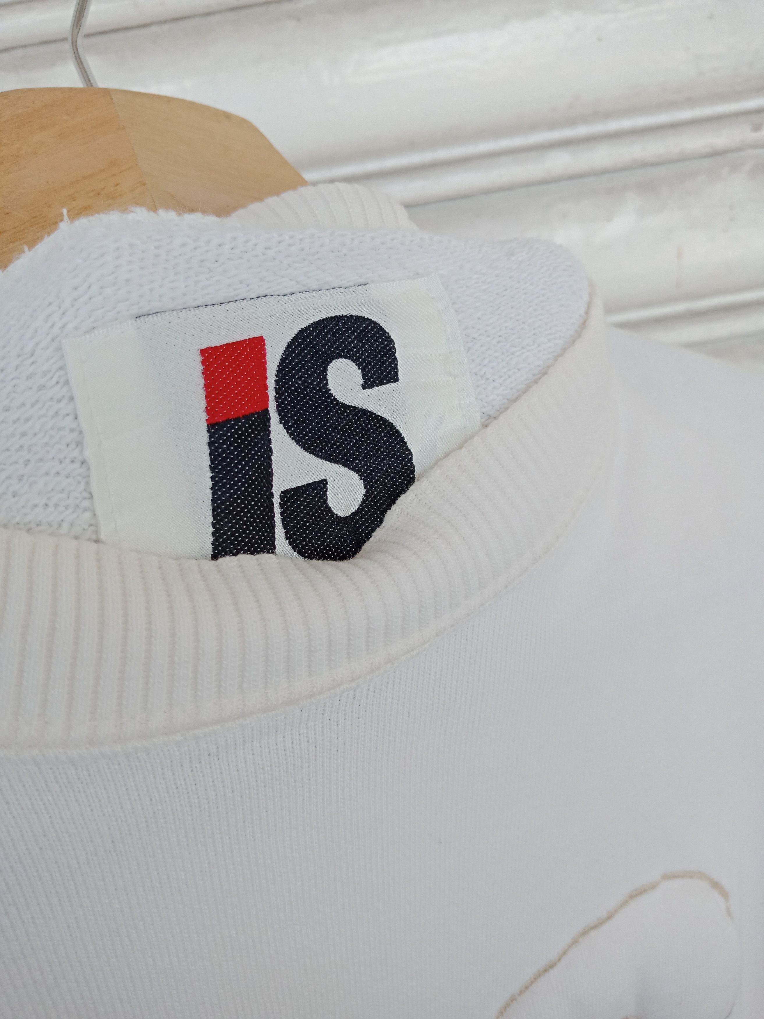 Issey Miyake 90s Issey Miyake Tsumori Chisato IS Spell Out Rare Logo Size US L / EU 52-54 / 3 - 7 Thumbnail