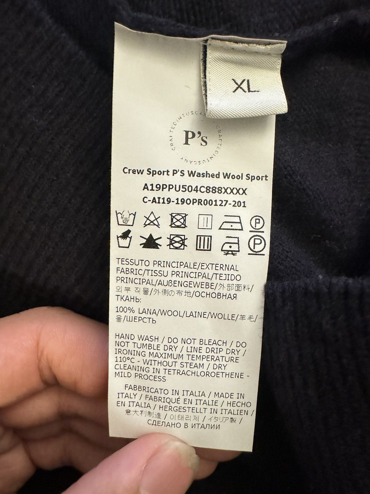 President's President’s wool sweatshirt Size US XL / EU 56 / 4 - 4 Thumbnail