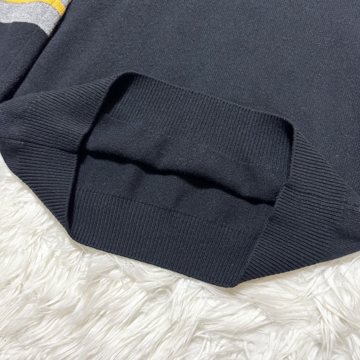 Hermes Hermes high neck color-blocked striped sweater Size US XL / EU 56 / 4 - 5 Thumbnail