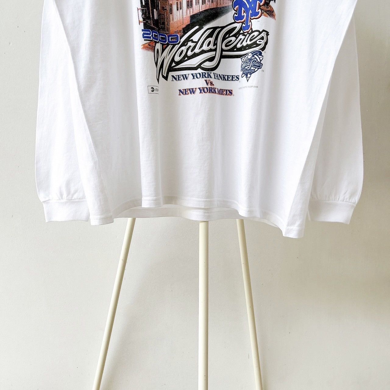 Vintage 00s Yankees Vs Mets MLB long-sleeves t-shirt/ L Size US L / EU 52-54 / 3 - 4 Thumbnail
