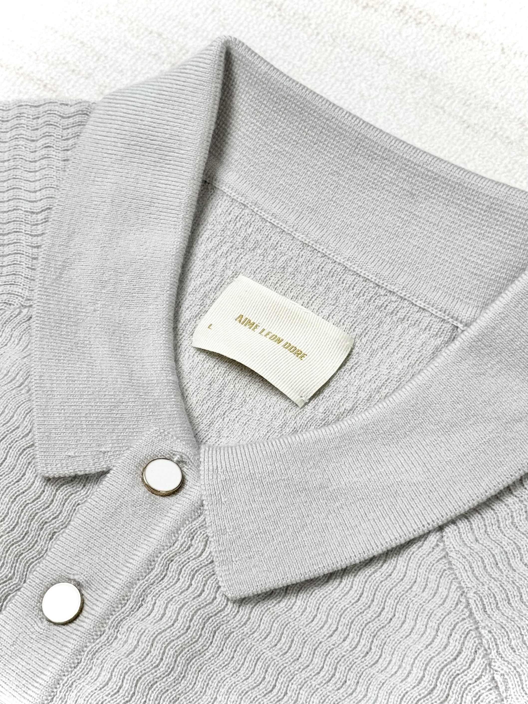 Aime Leon Dore NEW WITH TAG* ALD Long-Sleeve Pearl Button Polo Size US L / EU 52-54 / 3 - 1 Thumbnail