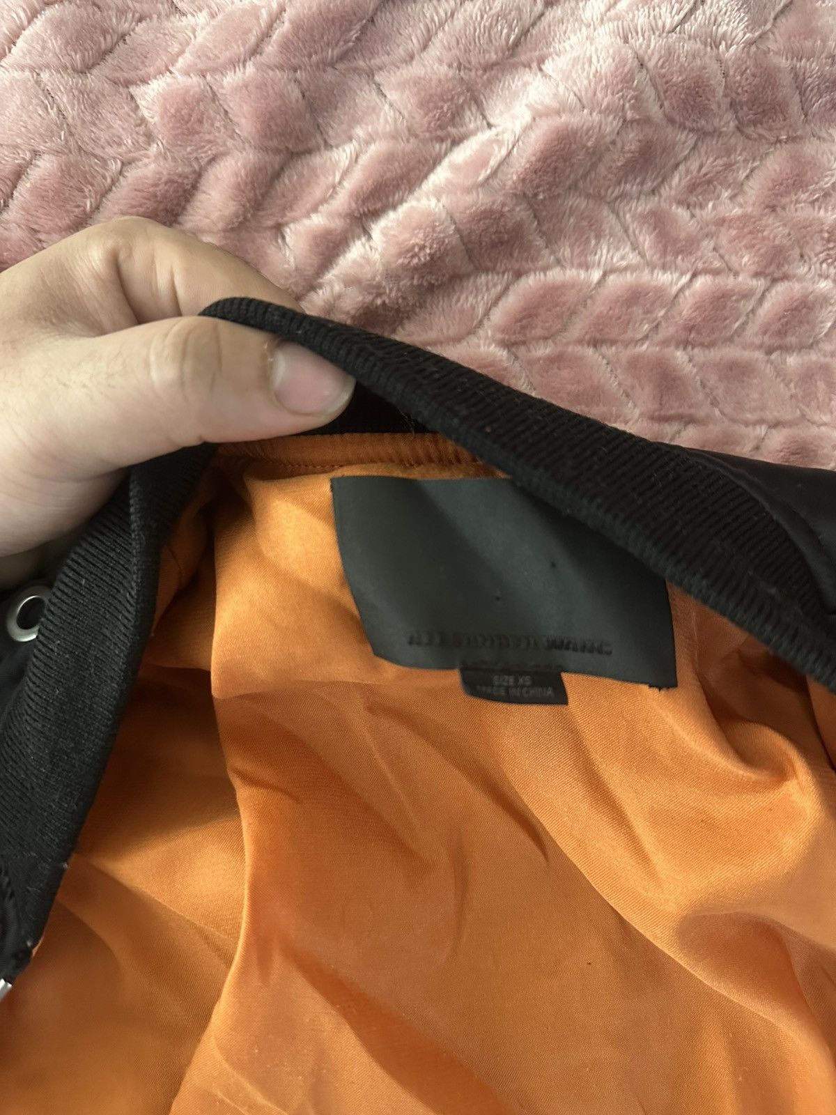 Alexander Wang Alexander Wang Leather Trimmed Eyelet Embellished Bomber Size US XS / EU 42 / 0 - 3 Thumbnail