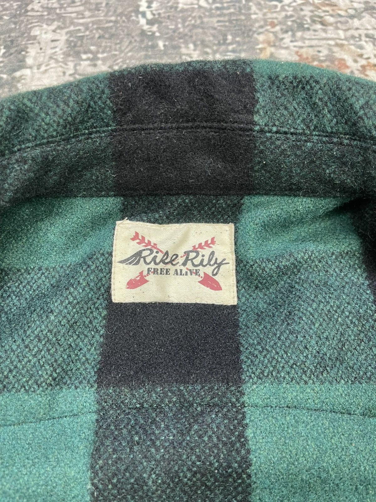Japanese Brand Vintage Rise Lily Tartan Plaid Green Jacket Size US S / EU 44-46 / 1 - 14 Thumbnail