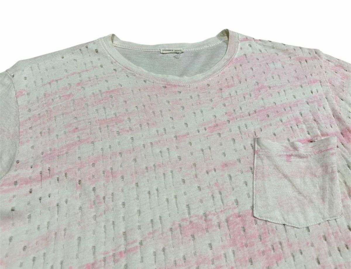 Number (N)ine 🔥Rare Vintage Number (N)ine Distressed Dye Shirt Size US M / EU 48-50 / 2 - 4 Thumbnail