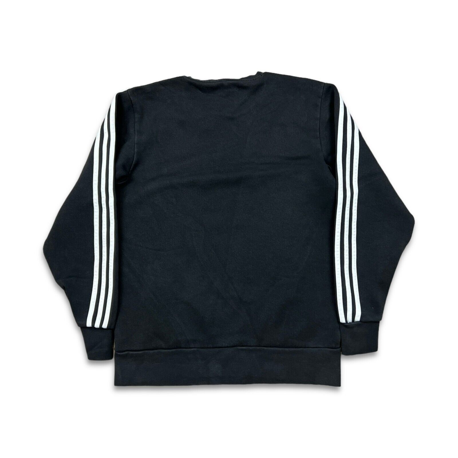 Adidas × Vintage Adidas Sweatshirt Medium Essential Stripe Spell Out Crewneck Size US M / EU 48-50 / 2 - 3 Thumbnail