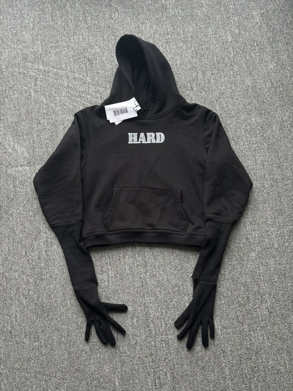 Prototypes Prototypes hard gloved hoodie | Grailed