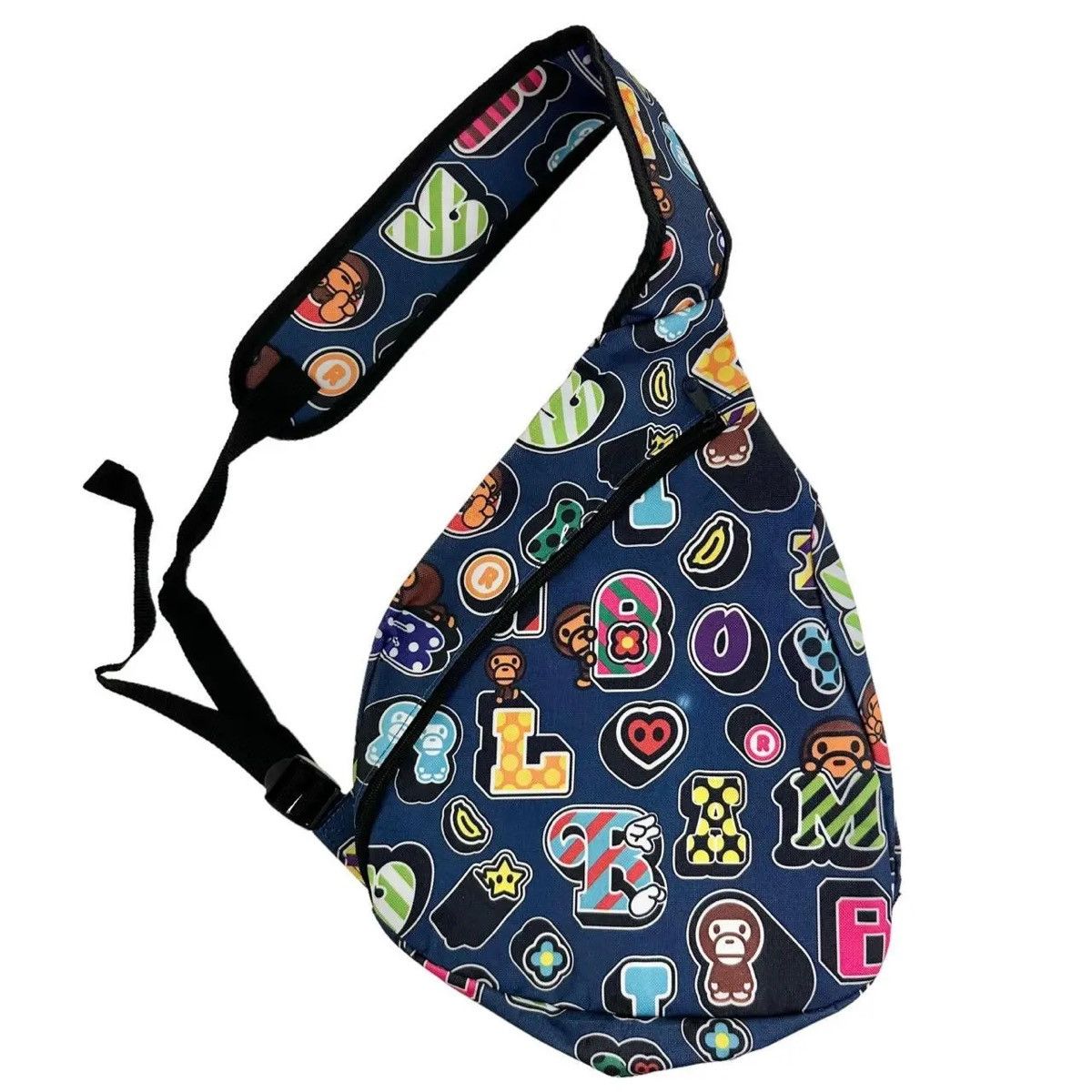 Bape Bape 2014 Magazine Multi-Logo Body Bag Size ONE SIZE - 1 Thumbnail