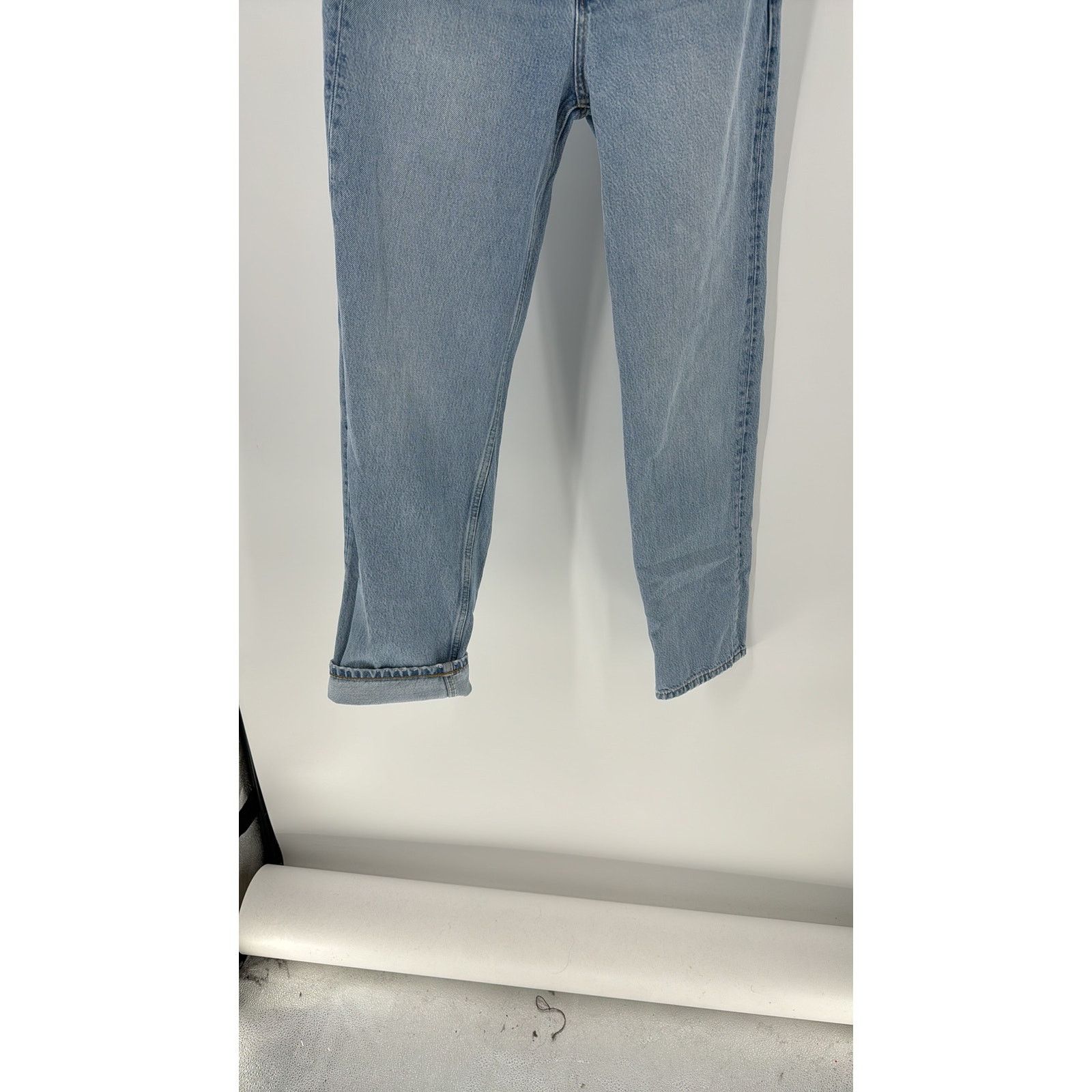 Reformation Reformation Casey Mid Rise Relaxed Straight Jeans size 25 Size 25" / US 0 / IT 36 - 6 Thumbnail