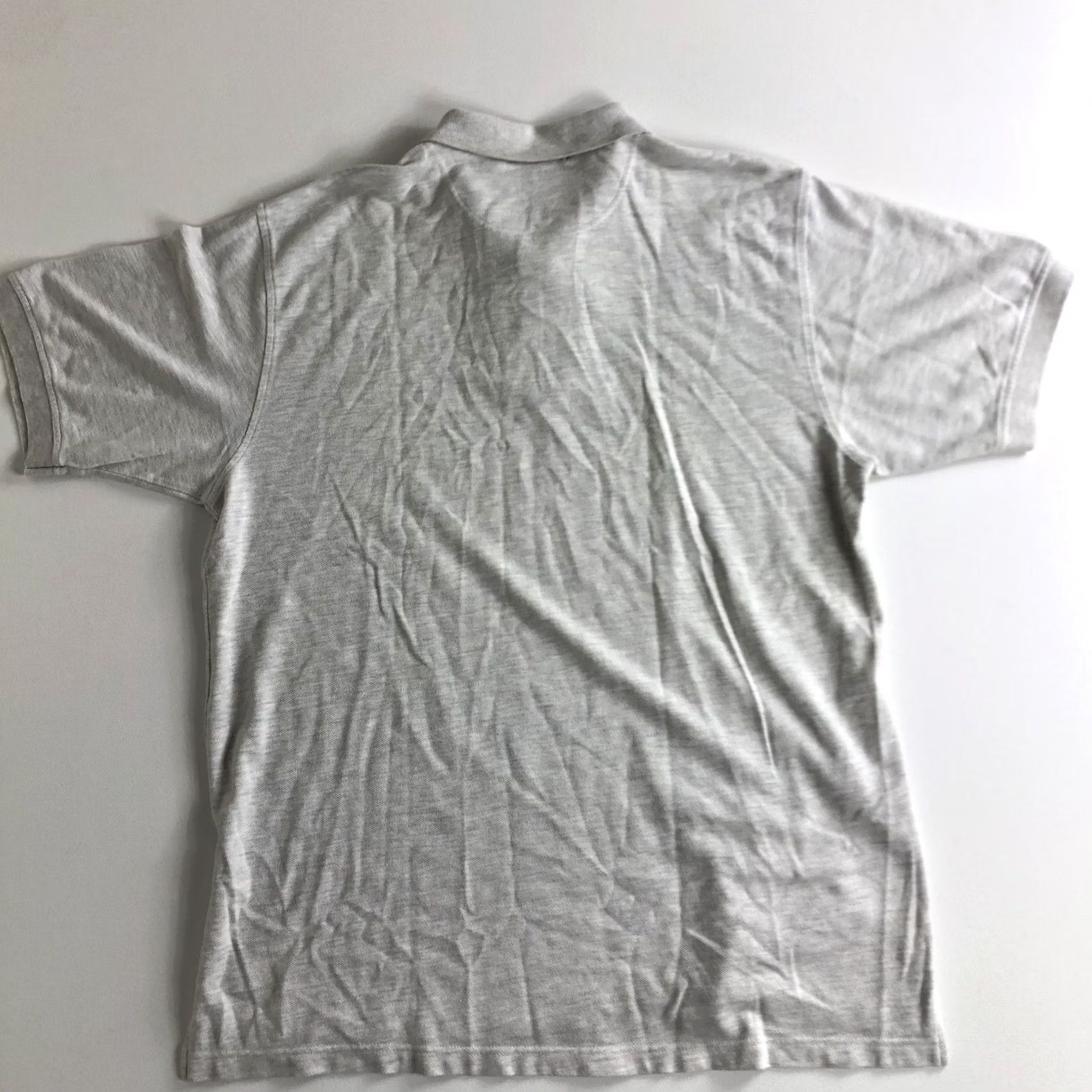 Vintage John Ashford Polo Shirt Men Size 2XLT Gray 100% Cotton Short Sleeve R49 Size US XXL / EU 58 / 5 - 2 Thumbnail