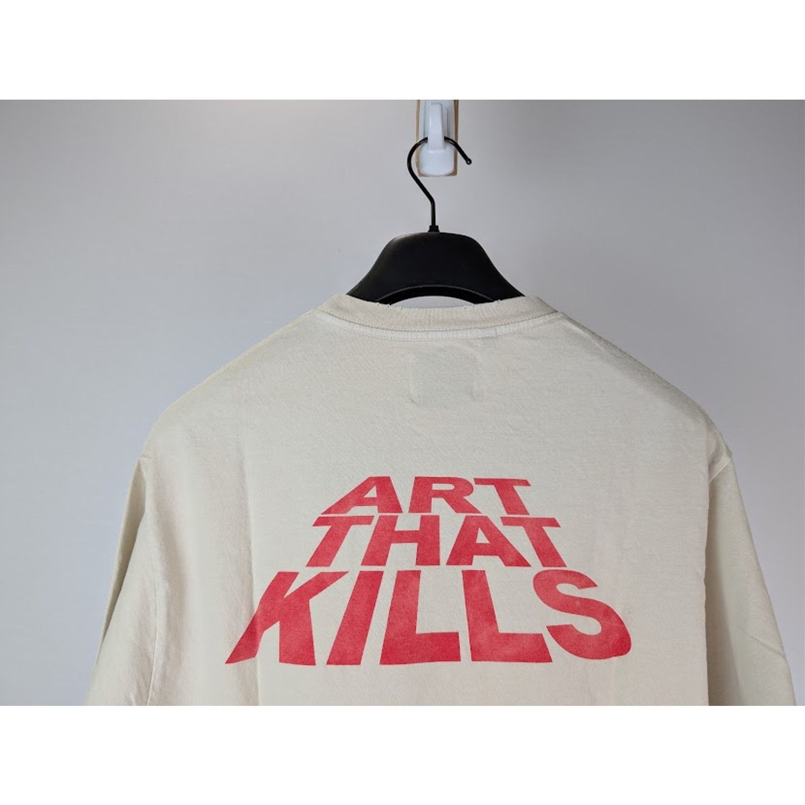 Gallery Dept. o1rshd1 Protect Yourself T-Shirt in Archival White Size US XL / EU 56 / 4 - 11 Thumbnail