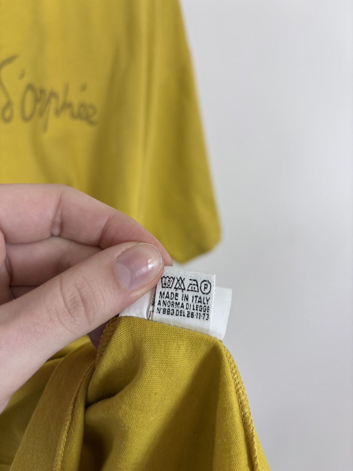 Trussardi Vintage Trussardi Testament Of Orpheus Logo Movie T-Shirt Size US M / EU 48-50 / 2 - 16 Thumbnail