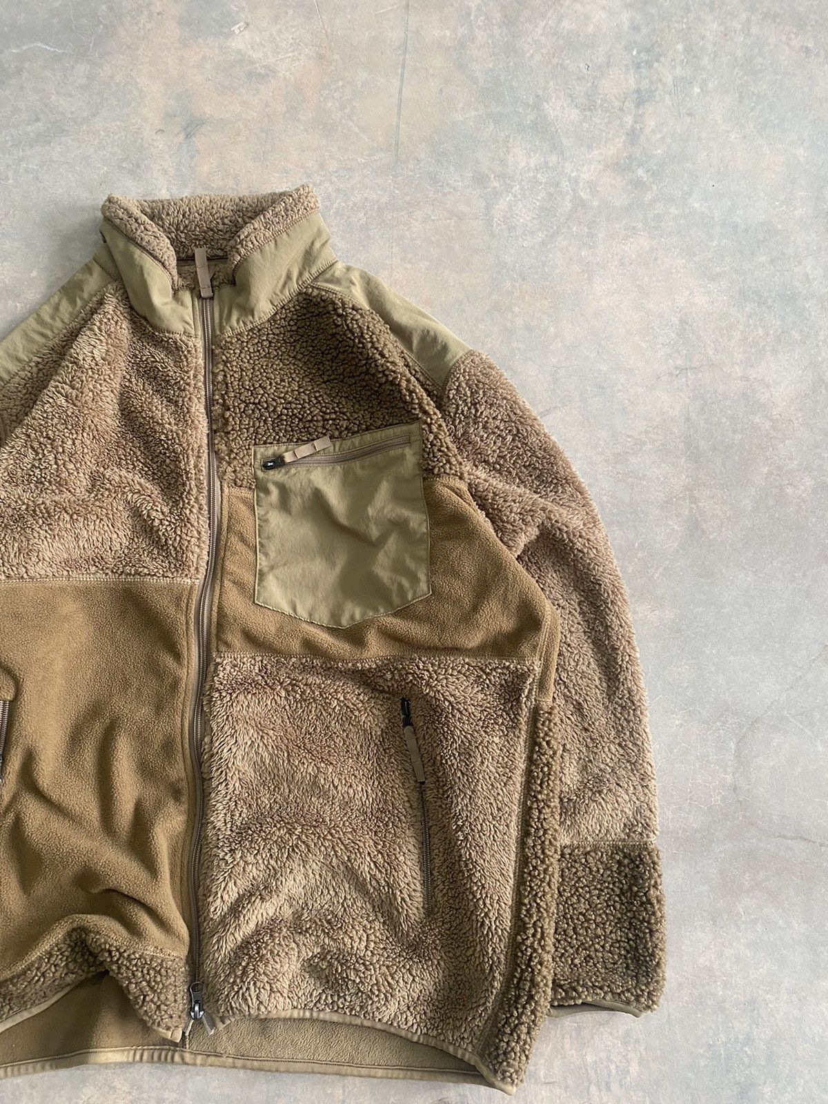 Engineered Garments ENGINEERED GARMENTS FLEECE JACKET WINTER PATCHWORK HIKING Size US XL / EU 56 / 4 - 3 Thumbnail