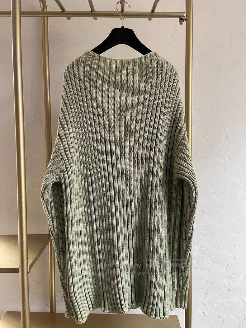 Hermes Hermes Matcha green knit sweater, can be worn as a dress Size XL / US 12-14 / IT 48-50 - 2 Thumbnail