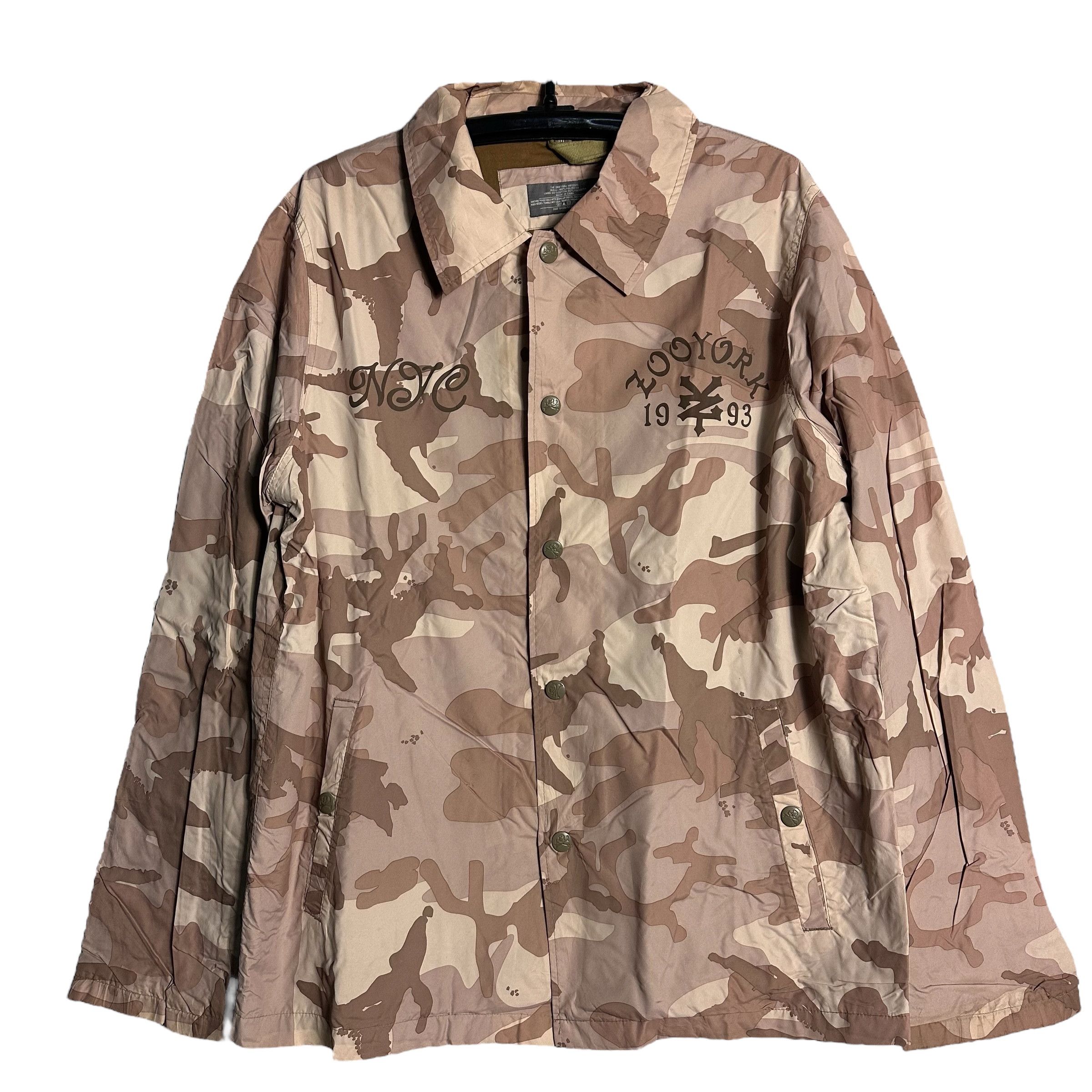 Zoo York 🔥RARE🔥Vintage Zoo York NYC Camo Push Button Jacket Size US M / EU 48-50 / 2 - 3 Thumbnail