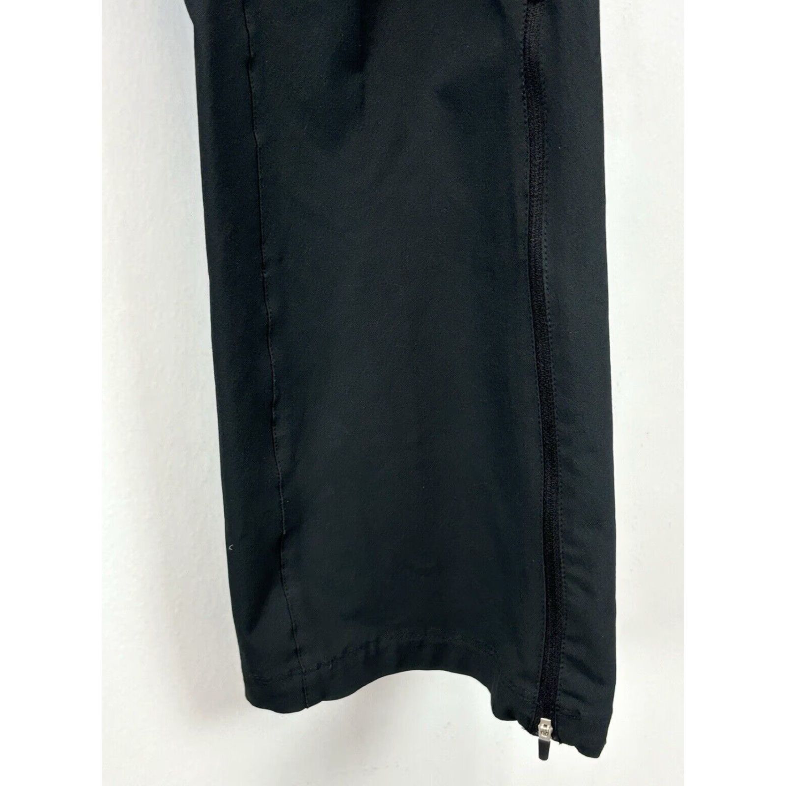 Nike Nike Fitdry Belted Pants Sz Large 12 14 Women’s Black Zipper Pockets Ankles Y2K Size 36" / US 14 / IT 50 - 5 Thumbnail