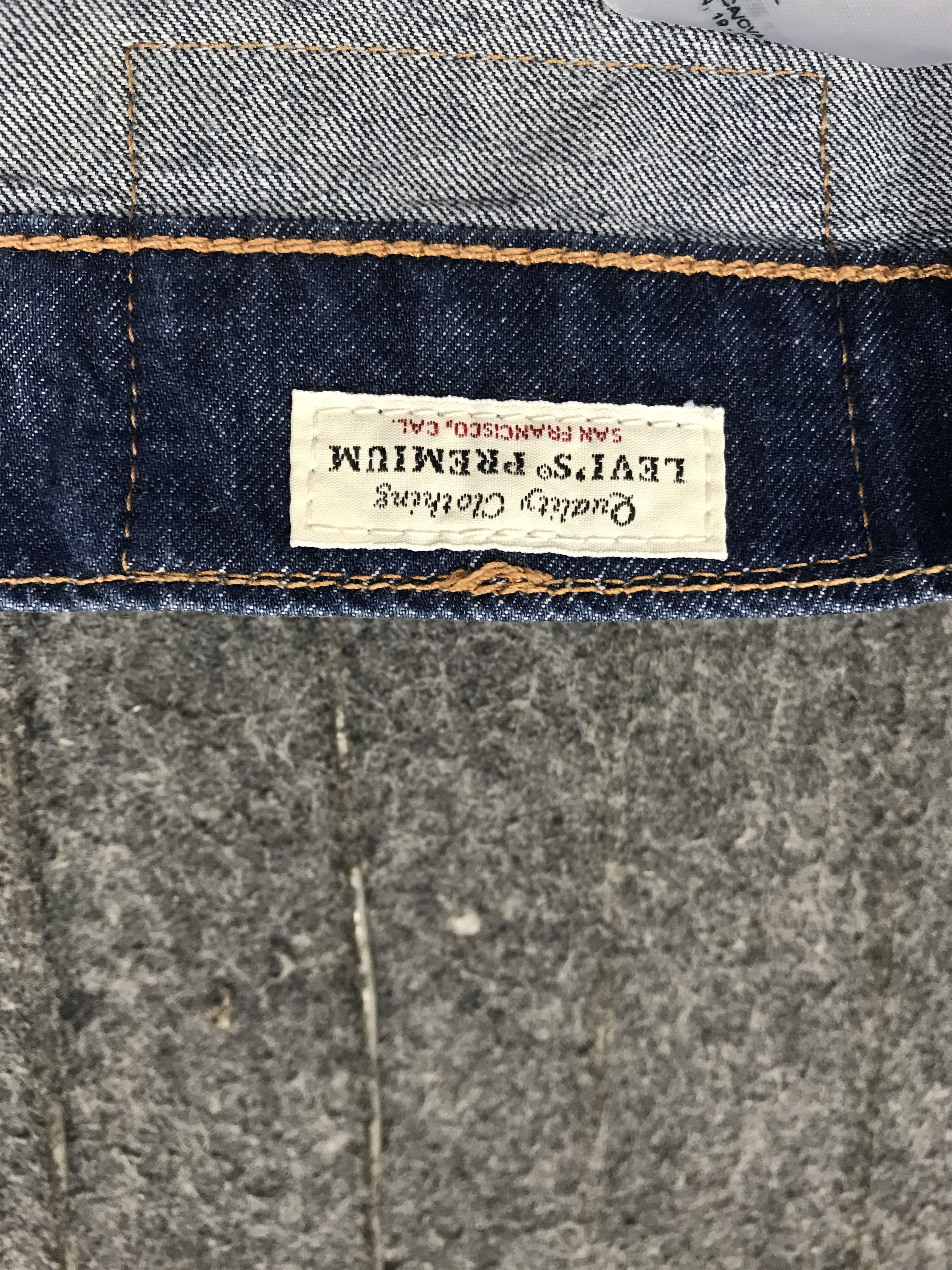 Levi's Levi’s Strauss Premium Lot 502 Big E Denim Jeans Dark Blue Size US 30 / EU 46 - 8 Thumbnail