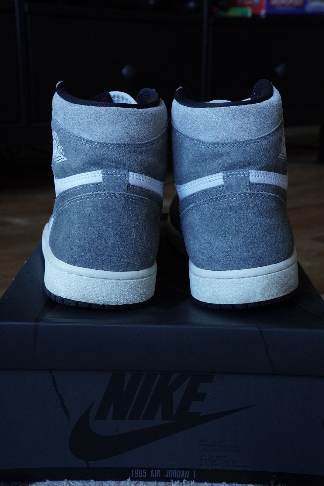 Jordan Brand Jordan 1 Washed Black Size US 10 / EU 43 - 4 Thumbnail