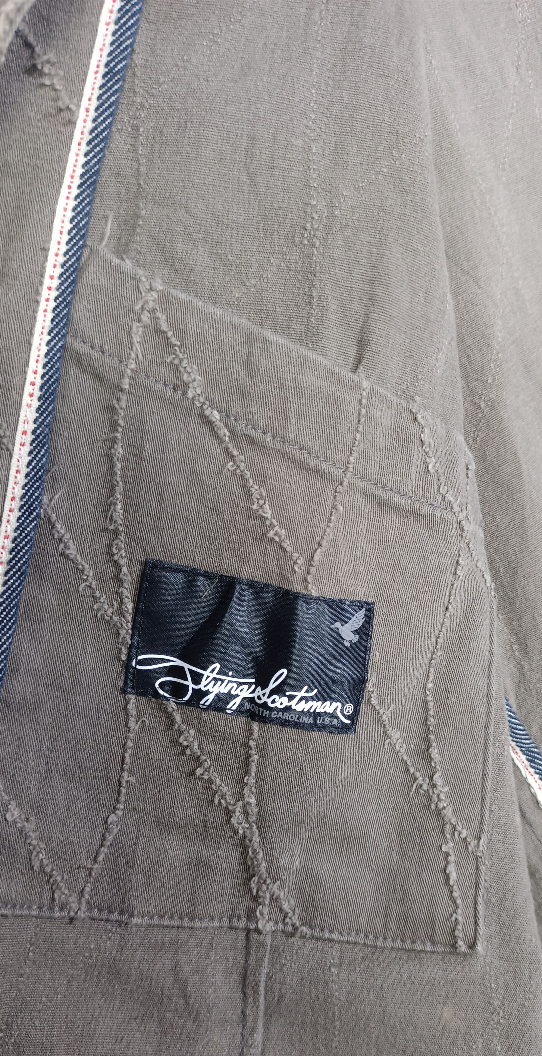 Japanese Brand Rare🔥Flying Scotsman Full Selvedge Rare Design Size US L / EU 52-54 / 3 - 11 Thumbnail