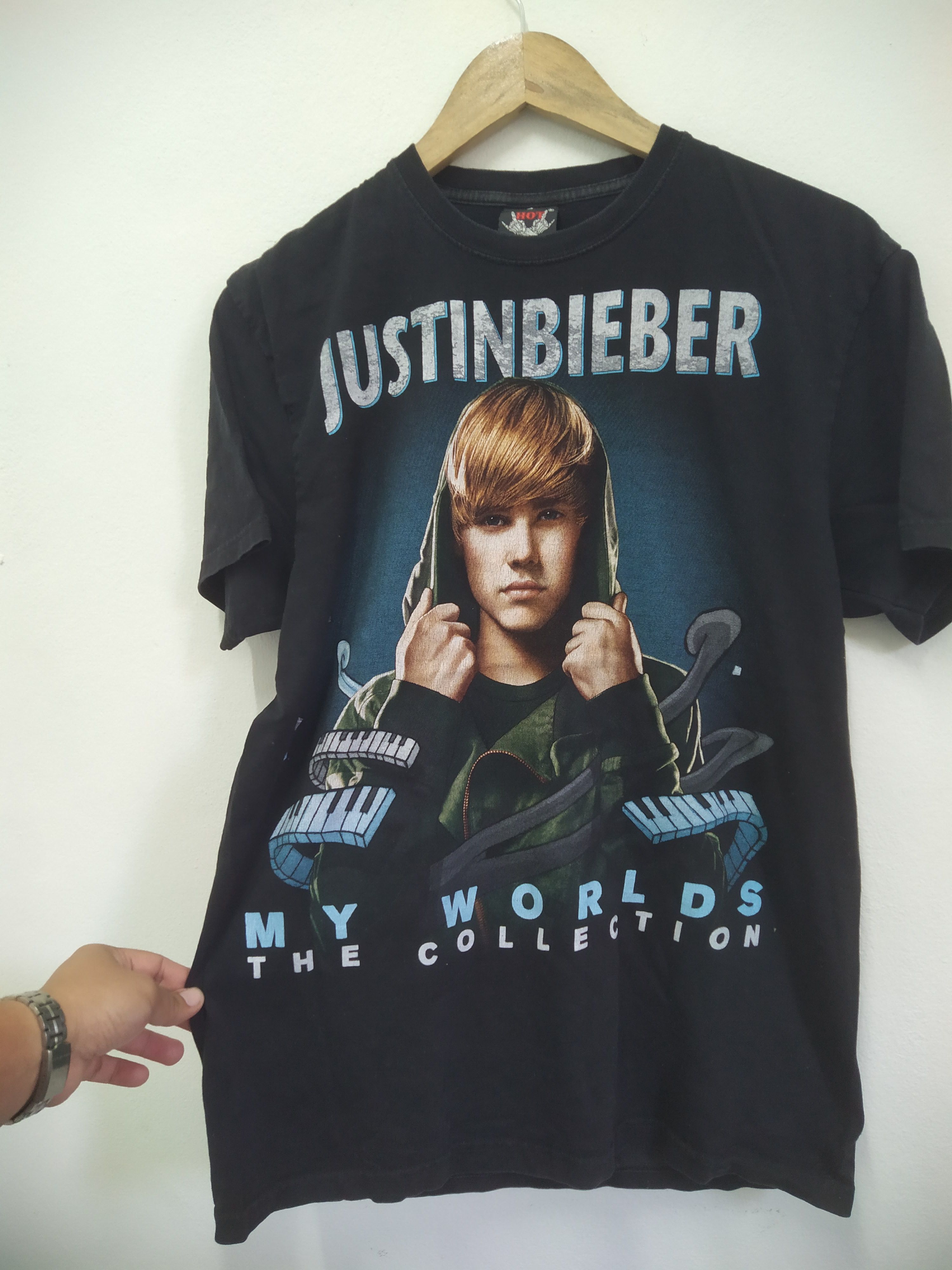 Justin Bieber Justin Bieber band tee Size US L / EU 52-54 / 3 - 3 Thumbnail