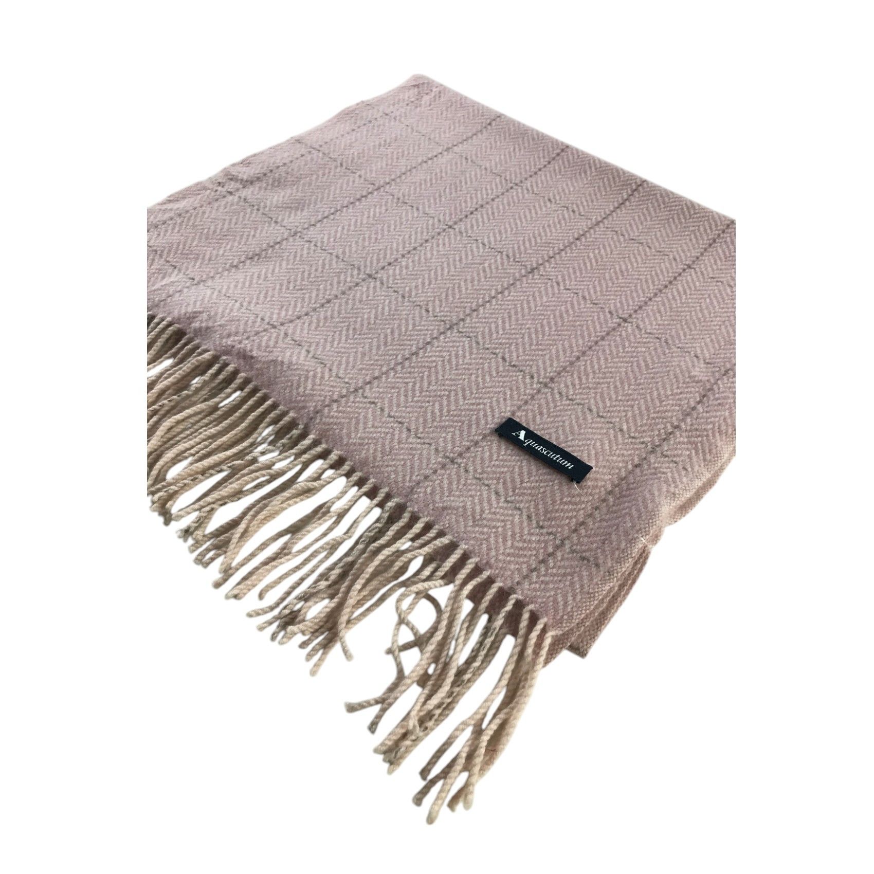 Aquascutum × Vintage Aquascutum Scarf / Muffler / Neckwear - WW2161 Size ONE SIZE - 3 Thumbnail