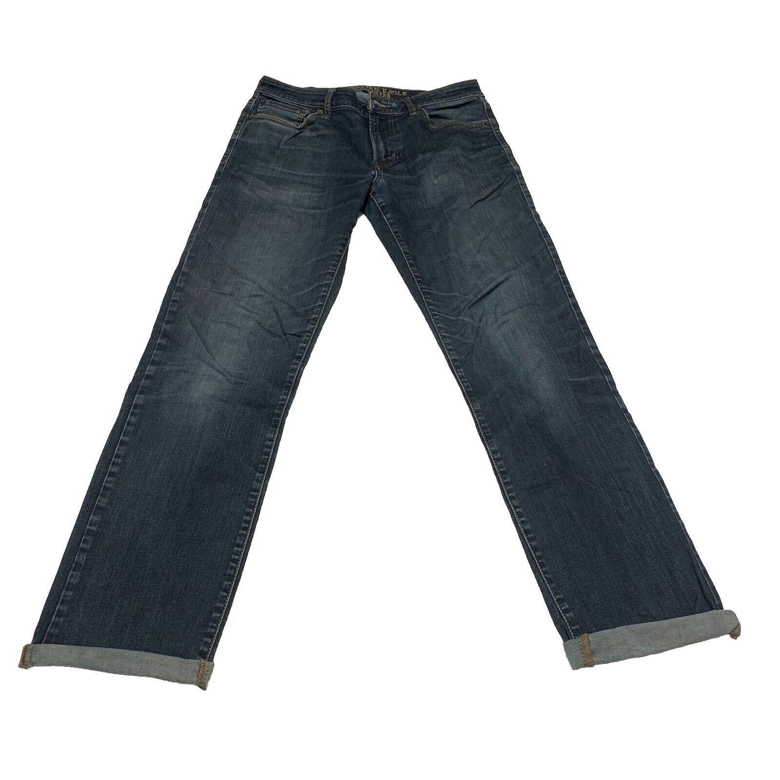 Other AE Outfitters Straight Jeans Men's 32/34 Blue Flex Size US 32 / EU 48 - 1 Thumbnail