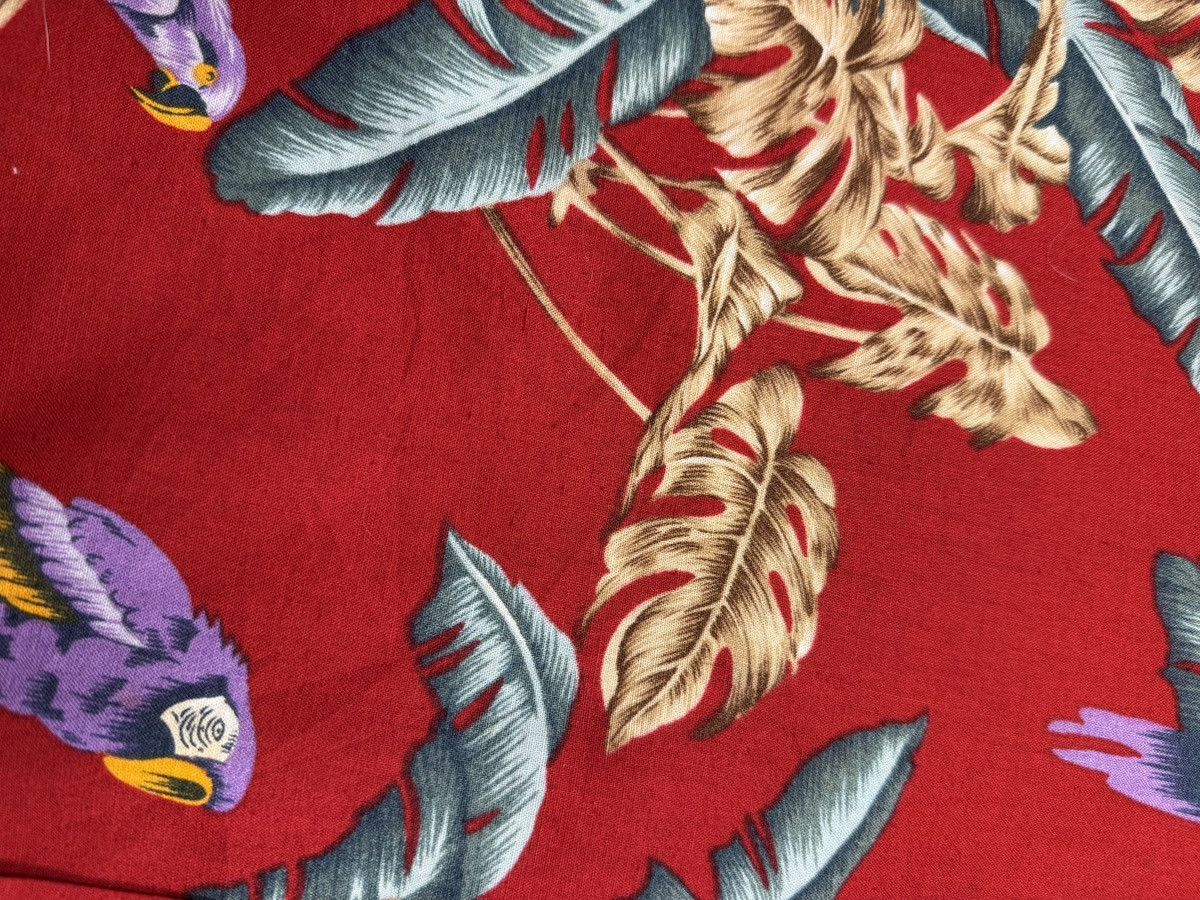 Other Paradise Found Parrot Hawaiian Shirt Magnum PI VTG 80s 90s Size US XL / EU 56 / 4 - 8 Thumbnail