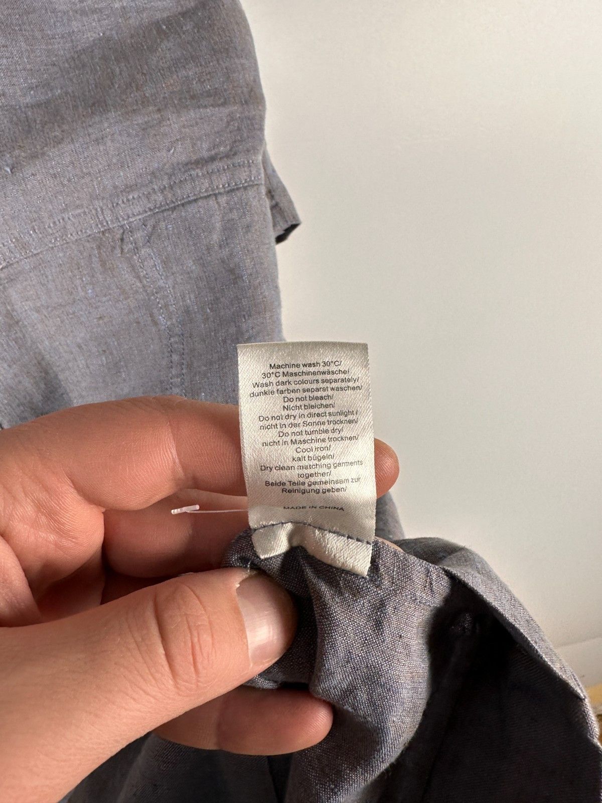 Other Poetry Gray Linen Blend Tunic Dress Size US8 UK12 EU38 Size M / US 6-8 / IT 42-44 - 9 Thumbnail