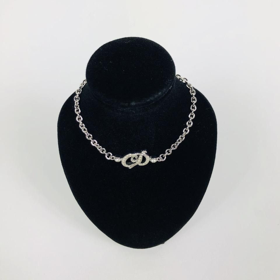 Dior Dior encrusted CD Bracelet Size ONE SIZE - 1 Thumbnail