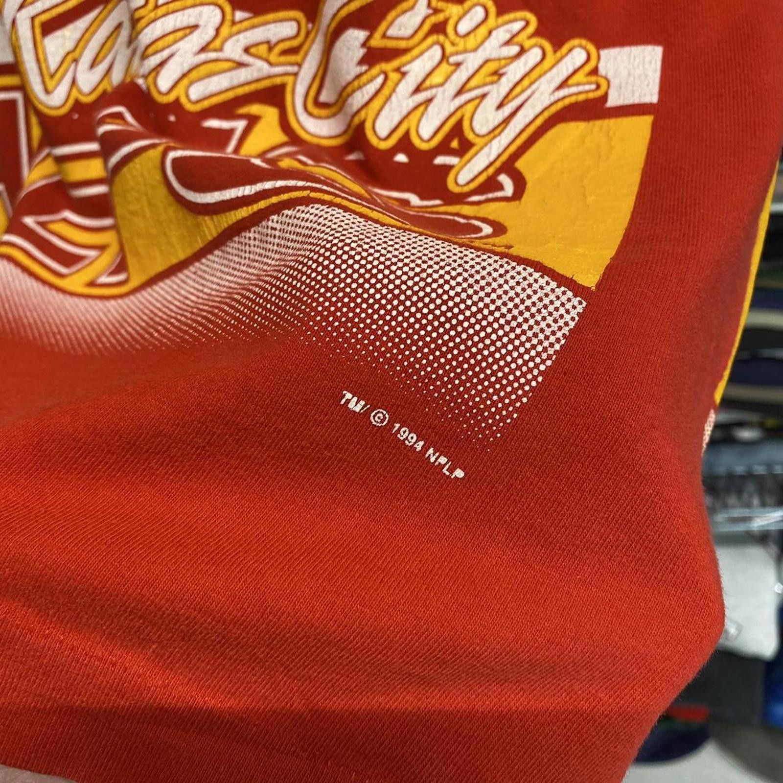 Salem Sportswear 1994 all over print Kansas city chiefs NFL Salem sportswear Size US XL / EU 56 / 4 - 3 Thumbnail