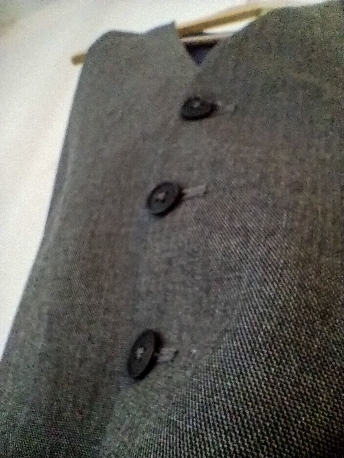 Other Taylor & Wright Men's Grey formal waistcoat - Size M Size 38R - 3 Thumbnail