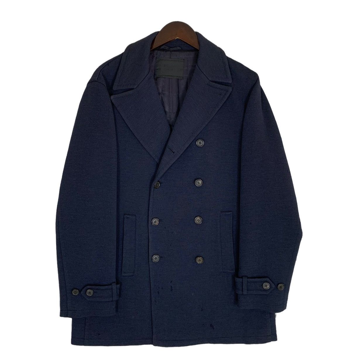 Prada Designer Prada Double Breasted Peacoat Size M / US 6-8 / IT 42-44 - 1 Thumbnail