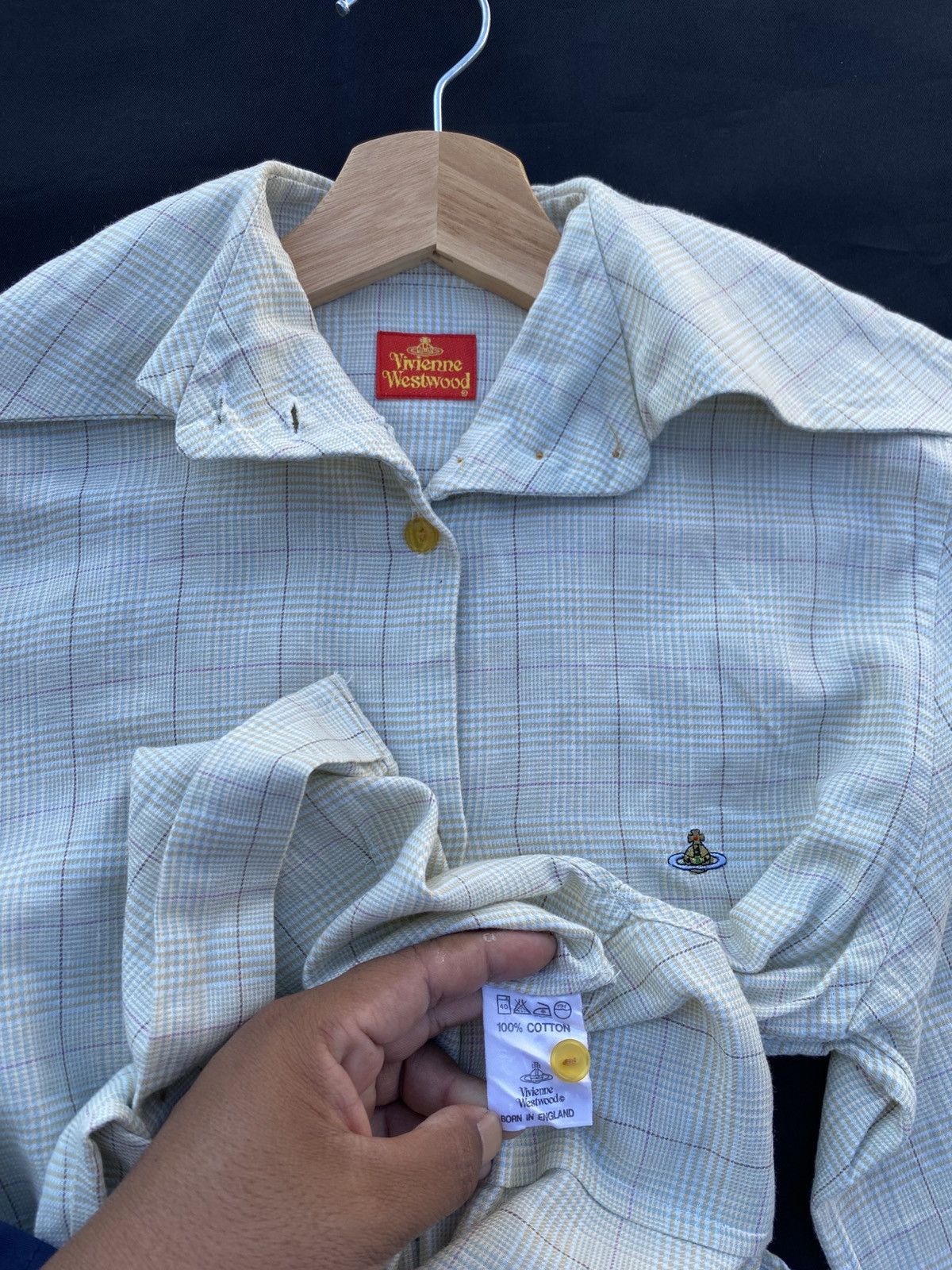 Vivienne Westwood Rare Vintage Vivienne Westwood Women Buttons Up Collar Shirt Size S / US 4 / IT 40 - 13 Thumbnail